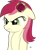 Size: 1509x2123 | Tagged: safe, artist:arifproject, imported from derpibooru, roseluck, earth pony, pony, angry, arif's angry pone, ears back, female, floppy ears, flower, frown, rose, show accurate, simple background, solo, transparent background, vector