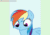 Size: 480x338 | Tagged: safe, artist:小凱, edit, edited screencap, imported from derpibooru, screencap, rainbow dash, pegasus, pony, animated, cropped, drama, female, gif, middle finger, solo, twilight's castle, vulgar