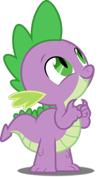Size: 3475x6000 | Tagged: safe, artist:dashiesparkle, imported from derpibooru, spike, dragon, gauntlet of fire, .svg available, cute, looking up, male, simple background, solo, spikabetes, transparent background, vector