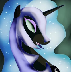 Size: 2024x2030 | Tagged: safe, artist:yukiwolflove, imported from derpibooru, nightmare moon, female, solo