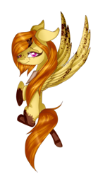 Size: 712x1276 | Tagged: safe, artist:symphstudio, artist:xxmissteaxx, imported from derpibooru, oc, oc only, oc:autumn aroma, pegasus, pony, solo