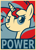 Size: 4000x5563 | Tagged: safe, artist:orin331, imported from derpibooru, sunset shimmer, pony, absurd resolution, female, poster, solo, vote