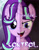 Size: 2000x2577 | Tagged: safe, artist:starbat, imported from derpibooru, starlight glimmer, pony, unicorn, duality, evil, female, good, solo, two sided posters