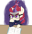 Size: 1102x1171 | Tagged: safe, artist:p-skink, imported from derpibooru, moondancer, annoyed, book, female, solo, studying