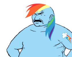 Size: 600x478 | Tagged: artist needed, safe, imported from derpibooru, applejack, derpy hooves, fluttershy, pinkie pie, princess celestia, rainbow dash, rarity, twilight sparkle, pegasus, pony, animated, aqua teen hunger force, carl brutananadilewski, crossover, female, gif, mane six, mare, not salmon, seizure warning, wat