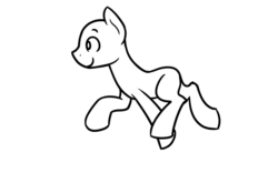 Size: 1200x750 | Tagged: safe, artist:alexi148, imported from derpibooru, animated, gif, solo, trotting, walking