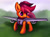 Size: 1000x742 | Tagged: safe, artist:xbi, imported from derpibooru, scootaloo, original species, plane pony, pony, clothes, costume, cute, cutealoo, female, plane, planeified, scootaloo can fly, scootaplane, smiling, solo