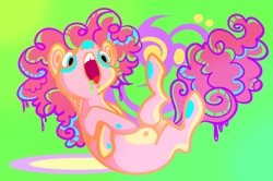 Size: 1280x850 | Tagged: safe, artist:twistedmindbrony, imported from derpibooru, pinkie pie, female, psychedelic, solo, wat