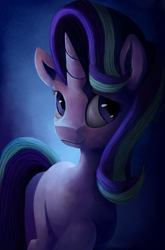 Size: 991x1500 | Tagged: safe, artist:camyllea, imported from derpibooru, starlight glimmer, pony, female, smiling, solo