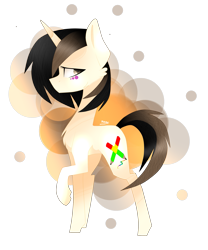 Size: 2217x2665 | Tagged: safe, artist:huirou, imported from derpibooru, oc, oc only, oc:coldly painter, pony, unicorn, simple background, solo, transparent background