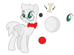 Size: 1255x935 | Tagged: safe, artist:mixelfangirl100, imported from derpibooru, pony, mr. peabody, mr. peabody and sherman, ponified, reference sheet, simple background, solo, transparent background