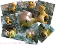 Size: 800x601 | Tagged: safe, artist:karredroses, imported from derpibooru, baby frosting, g1, irl, photo, solo, toy