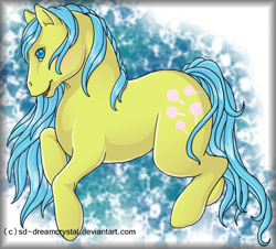 Size: 800x724 | Tagged: safe, artist:sd-dreamcrystal, imported from derpibooru, tootsie, female, g1, solo
