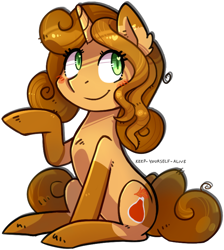 Size: 698x778 | Tagged: safe, artist:kyaokay, imported from derpibooru, oc, oc only, oc:autumn science, pony, unicorn, simple background, solo, transparent background