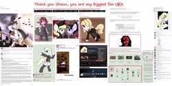 Size: 3928x1984 | Tagged: safe, imported from derpibooru, oc, oc only, oc:aryanne, equestria daily, best pony, compilation, deviantart, drawfriend, equestria daily mascots, facebook, horse news, meme, meta, otp, sethisto, steam, text, twitter, waifu