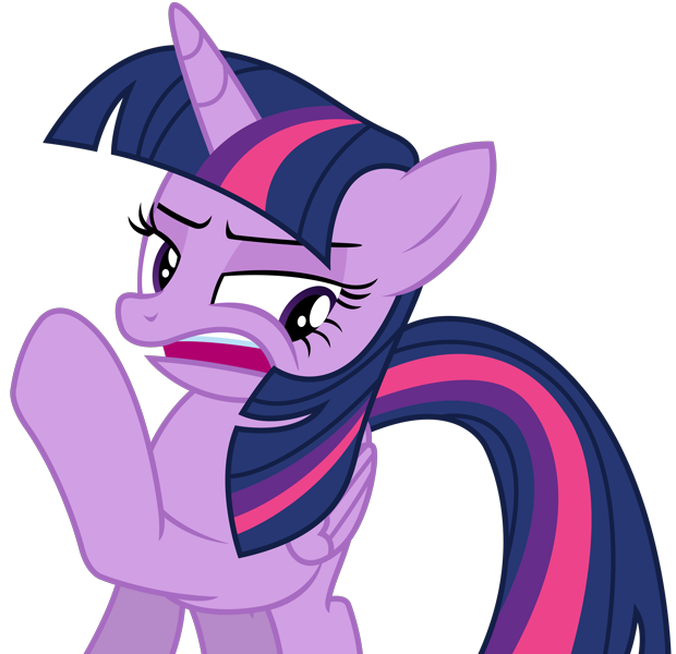 twilight sparkle face vector