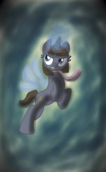 Size: 1464x2374 | Tagged: safe, artist:secondquill, imported from derpibooru, oc, oc only, oc:second quill, flying, magic, solo