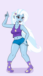 Size: 1836x3264 | Tagged: safe, artist:iyoungsavage, deleted from derpibooru, imported from derpibooru, trixie, equestria girls, simple background, solo