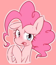 Size: 1463x1702 | Tagged: safe, artist:akainu_pony, imported from derpibooru, pinkie pie, cute, diapinkes, female, simple background, solo