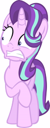 Size: 7008x17957 | Tagged: safe, artist:cyanlightning, imported from derpibooru, starlight glimmer, every little thing she does, .svg available, absurd resolution, do not want, female, simple background, solo, transparent background, vector