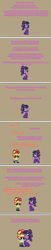 Size: 504x2485 | Tagged: safe, artist:verve, imported from derpibooru, sci-twi, sunset shimmer, twilight sparkle, genie, ain't never had friends like us, equestria girls, legend of everfree, ask, bra, clothes, comic, pixel art, shantae, tumblr, underwear, wish