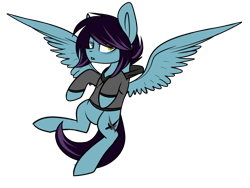 Size: 1024x771 | Tagged: safe, artist:despotshy, imported from derpibooru, oc, oc only, oc:despot, pegasus, pony, clothes, hoodie, male, simple background, solo, spread wings, stallion, transparent background, wings