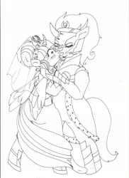 Size: 1700x2338 | Tagged: safe, artist:keriwi1, imported from derpibooru, king sombra, twilight sparkle, alicorn, pony, bipedal, kissing, male, shipping, sketch, straight, twibra, twilight sparkle (alicorn)