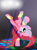 Size: 612x826 | Tagged: safe, artist:chopsticks, imported from derpibooru, pacific glow, earth pony, pony, the saddle row review, .svg available, blue eyes, dance floor, dancing, digital art, female, glowstick, jewelry, lights, mare, necklace, pacifier, pigtails, rave, solo, svg, vector