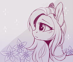 Size: 1024x864 | Tagged: safe, artist:ten-dril, imported from derpibooru, oc, oc only, earth pony, pony, flower, solo