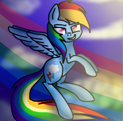 Size: 596x585 | Tagged: safe, artist:jessicadash6, imported from derpibooru, rainbow dash, pony, female, solo