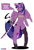 Size: 1280x1877 | Tagged: safe, artist:enryuuchan, imported from derpibooru, twilight sparkle, alicorn, pony, semi-anthro, angry, belly button, bipedal, clothes, dialogue, female, katana, looking at you, magic, solo, stockings, sword, twilight sparkle (alicorn), weapon