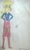 Size: 693x1153 | Tagged: safe, artist:toonalexsora007, imported from derpibooru, applejack, equestria girls, app-el, clothes, cosplay, costume, crossover, female, photo, skirt, solo, supergirl, traditional art
