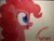 Size: 2361x1791 | Tagged: safe, artist:fairhart, imported from derpibooru, pinkie pie, acrylic painting, female, painting, photo, smiling, solo, traditional art