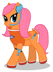 Size: 888x1191 | Tagged: safe, artist:mykegreywolf, imported from derpibooru, pony, ponified, sega, solo, space channel 5, ulala