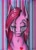 Size: 1746x2459 | Tagged: safe, artist:stirren, imported from derpibooru, pinkamena diane pie, pinkie pie, bust, crying, eyes closed, female, heart, portrait, solo, traditional art