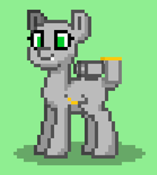 Size: 696x776 | Tagged: safe, artist:not-immortal, derpibooru exclusive, imported from derpibooru, oc, oc only, oc:sierra summit, original species, plane pony, pony, pony town, a-10 thunderbolt ii, plane, solo