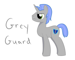 Size: 1000x800 | Tagged: safe, artist:mightyshockwave, imported from derpibooru, oc, oc only, oc:grey guard, pony, fanfic:three faces, male, profile, solo, stallion