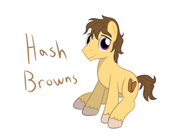 Size: 1000x800 | Tagged: safe, artist:mightyshockwave, imported from derpibooru, oc, oc only, oc:hash browns, earth pony, pony, fanfic:three faces, male, solo, stallion, unshorn fetlocks