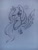 Size: 2448x3264 | Tagged: safe, artist:red_moonwolf, imported from derpibooru, princess celestia, bust, cute, cutelestia, female, one eye closed, smiling, solo, spread wings, sun, traditional art, wink