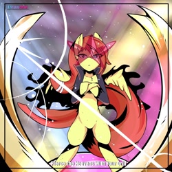 Size: 894x894 | Tagged: safe, artist:enryuuchan, imported from derpibooru, oc, oc only, oc:shooting star, pegasus, pony, solo