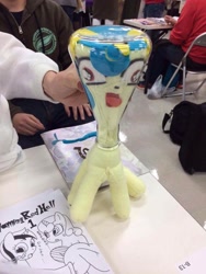 Size: 720x960 | Tagged: artist needed, safe, imported from derpibooru, lemon hearts, minuette, twinkleshine, pony, unicorn, defictionalization, erlenmeyer flask, flaskhead hearts, irl, photo, plushie, wat