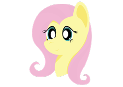 Size: 1024x724 | Tagged: safe, artist:arswinton, imported from derpibooru, fluttershy, bust, cute, female, head, portrait, redbubble, simple background, smiling, solo, sticker, transparent background, vector