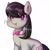 Size: 1265x1261 | Tagged: safe, artist:hosikawa, imported from derpibooru, octavia melody, earth pony, pony, backwards cutie mark, blushing, cute, female, scrunchy face, simple background, solo, tavibetes, white background