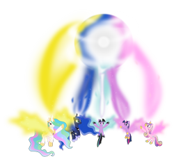 Size: 3318x3000 | Tagged: safe, artist:sollace, imported from derpibooru, princess cadance, princess celestia, princess luna, twilight sparkle, oc, oc:twivine sparkle, alicorn, pony, .svg available, magic, show accurate, simple background, sparkly wings, transparent background, twilight sparkle (alicorn), twivine sparkle, vector