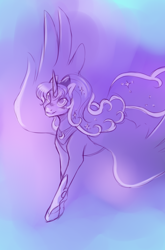 Size: 1270x1920 | Tagged: safe, artist:mlpfwb, imported from derpibooru, princess luna, female, solo