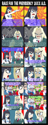 Size: 864x2260 | Tagged: safe, artist:terry, imported from derpibooru, lemon zest, sugarcoat, equestria girls, 2016 us presidential election, comic, hellsing, kill la kill, politics, satsuki kiryuin, sir integra, terry you magnificent bastard