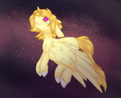 Size: 620x502 | Tagged: safe, artist:alppuli, imported from derpibooru, oc, oc only, oc:prince lionel, pegasus, pony, solo