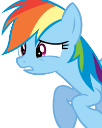 Size: 10007x12493 | Tagged: safe, artist:cyanlightning, imported from derpibooru, rainbow dash, stranger than fan fiction, .svg available, absurd resolution, female, simple background, solo, transparent background, vector