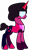 Size: 3202x5546 | Tagged: safe, artist:osipush, imported from derpibooru, gem pony, pony, unicorn, crossover, crystal horn, fusion, garnet (steven universe), gem, gem (race), gem fusion, horn, ponified, ruby, sapphire, simple background, smiling, solo, steven universe, transparent background