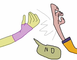 Size: 788x616 | Tagged: artist needed, safe, imported from derpibooru, adagio dazzle, 1000 hours in ms paint, crossover, ed edd n eddy, eddy, eddy (ed edd n eddy), ms paint